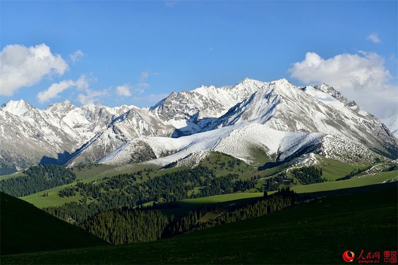 Beautiful Kalajun Prairie in Xinjiang