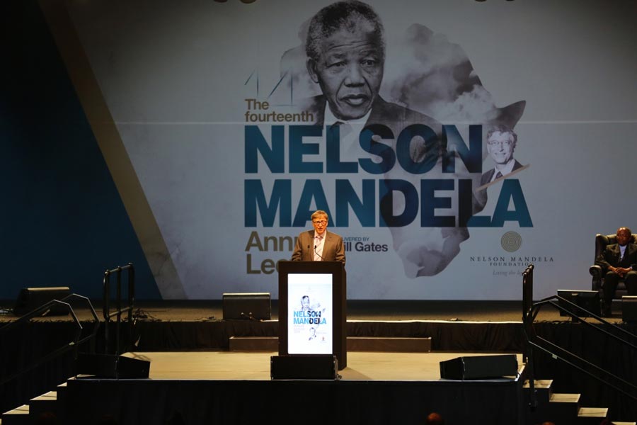 Bill Gates delivers 14th Nelson Mandela Annual Lecture in SA