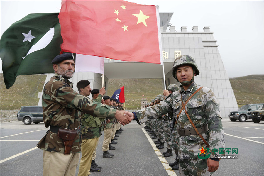 Joint patrol along China-Pakistan border