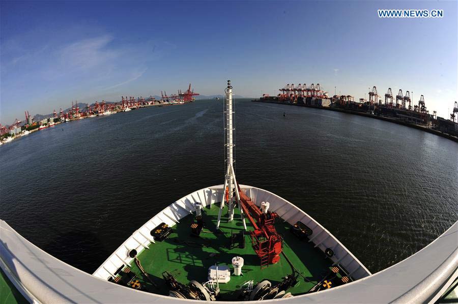 China's deep-sea explorer ship sets sail from Shenzhen