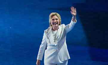 Hillary Clinton accepts Democratic presidential nomination