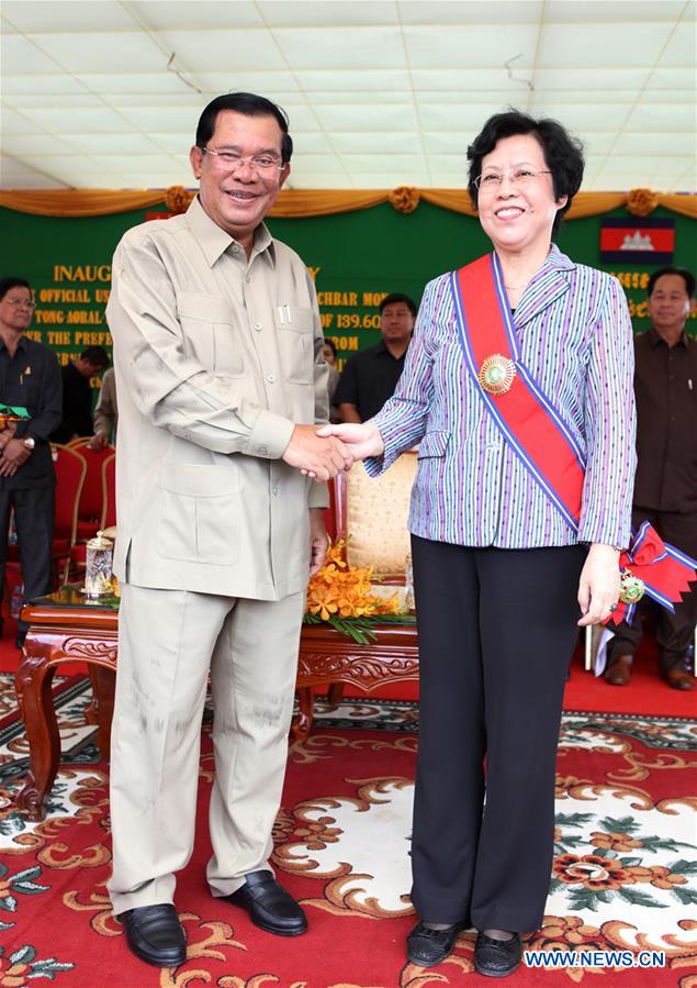 Cambodia inaugurates China-funded road in western province