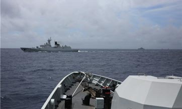 East China Sea Fleet conducts realistic training