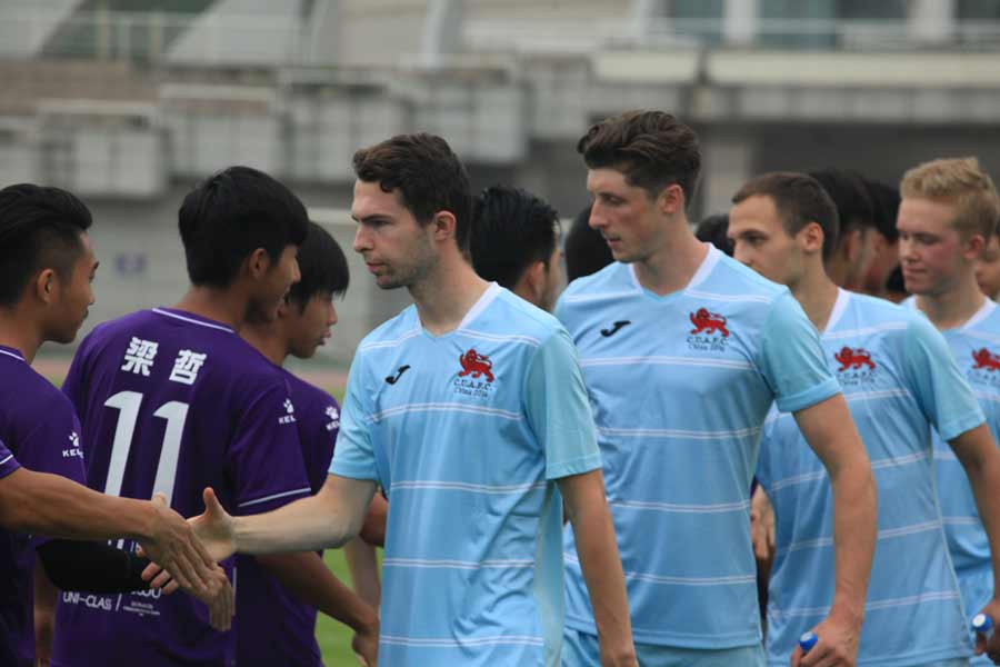 First World Elite University Football Tournament held at Tsinghua University