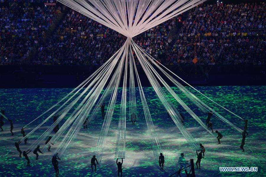Opening ceremony of 2016 Olympic Games held in Rio