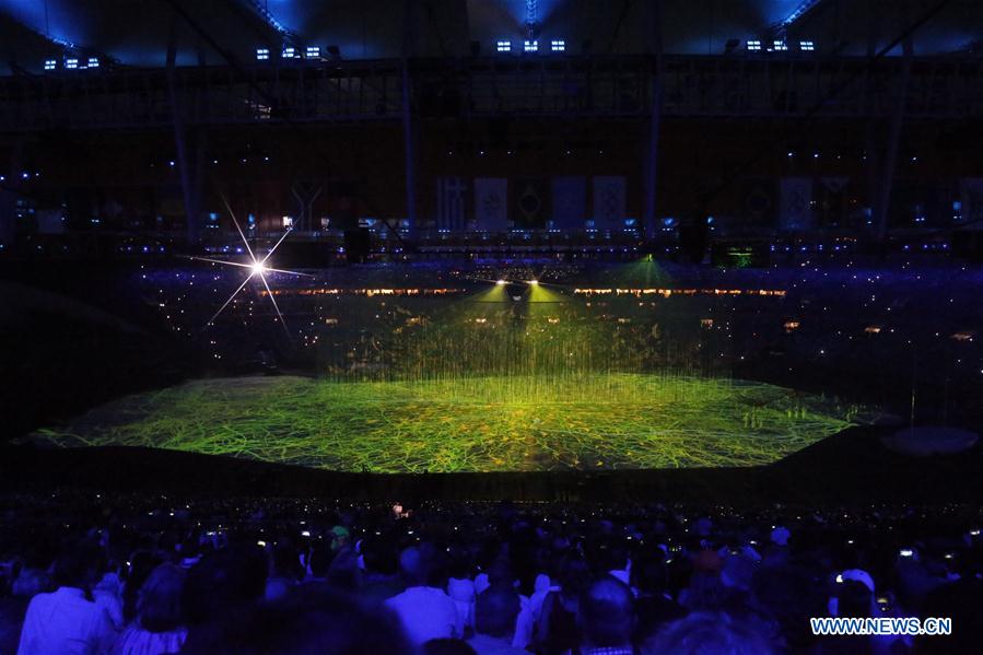 Opening ceremony of 2016 Olympic Games held in Rio