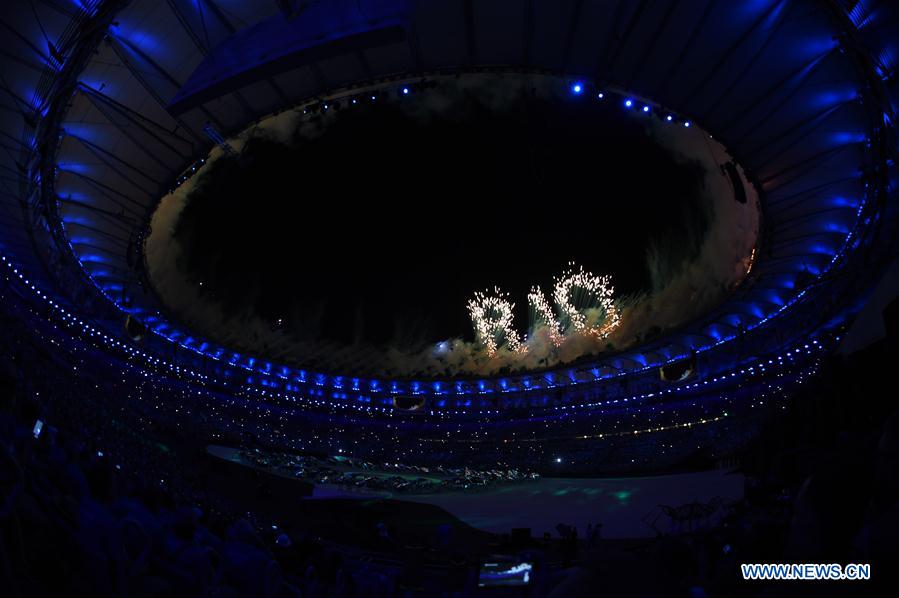 Opening ceremony of 2016 Olympic Games held in Rio