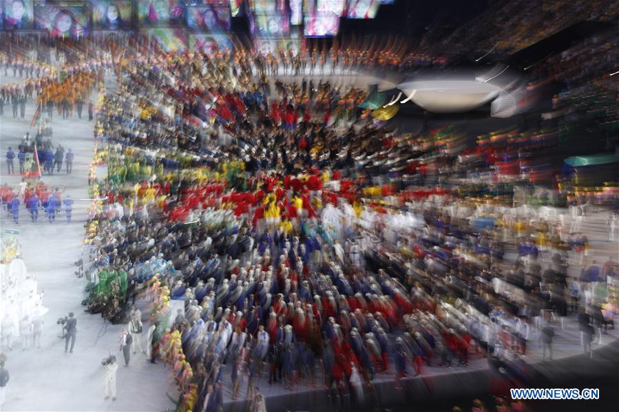 Opening ceremony of 2016 Olympic Games held in Rio