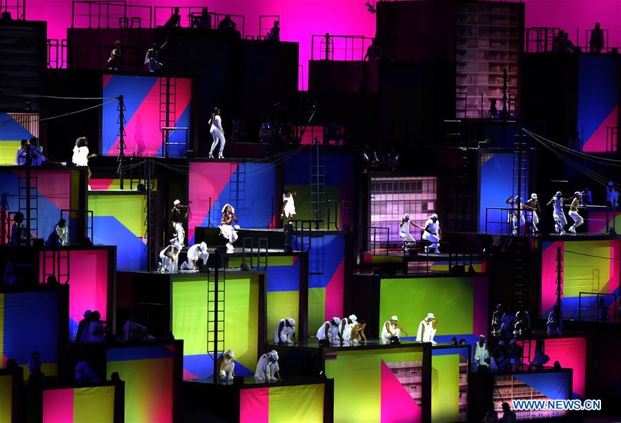 Opening ceremony of 2016 Olympic Games held in Rio