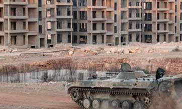 Syrian army reportedly falls back as battles intensify in Aleppo