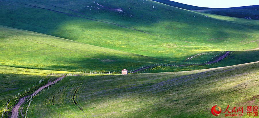 Xingjiang's idyllic Kalajun Prairie