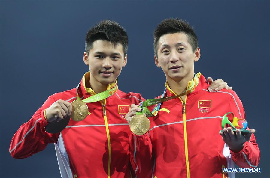 China win second diving gold medal of Rio Games
