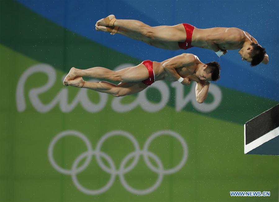 China win second diving gold medal of Rio Games