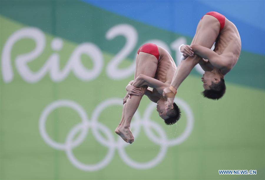 China win second diving gold medal of Rio Games