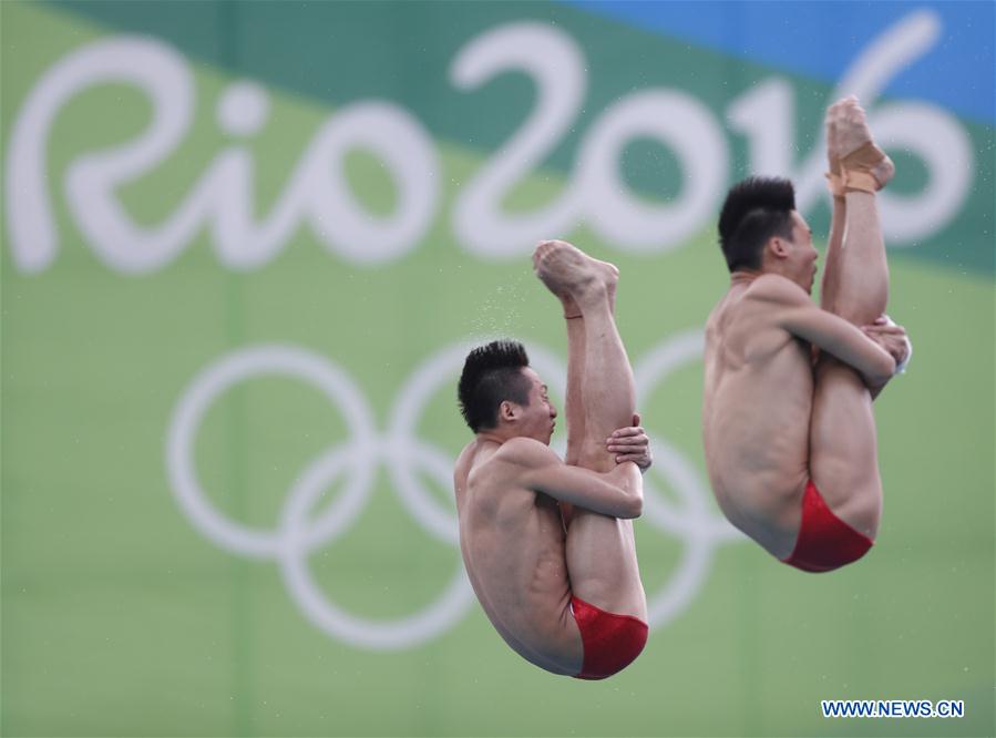 China win second diving gold medal of Rio Games