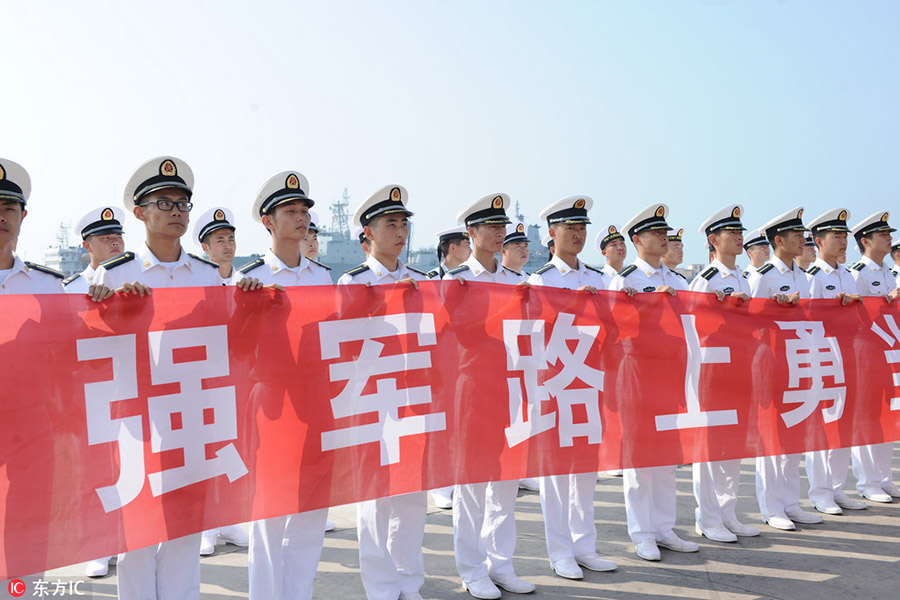 24th Chinese navy convoy departs for Gulf of Aden