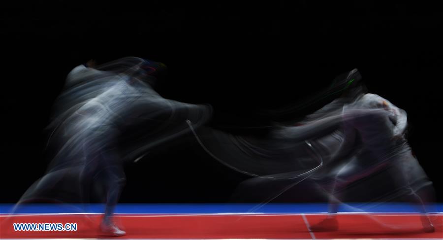Defending China's women's epee team settles for silver