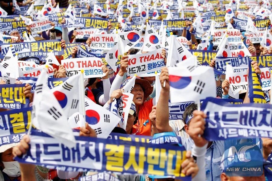 Impeachment of President Park possible over THAAD in S.Korea