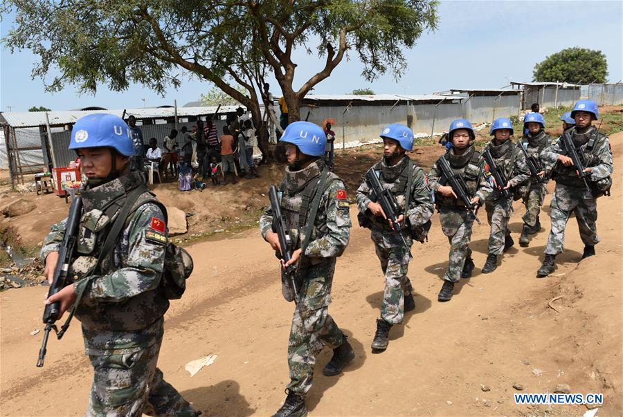Chinese troops contribute to UN peacekeeping mission in S. Sudan