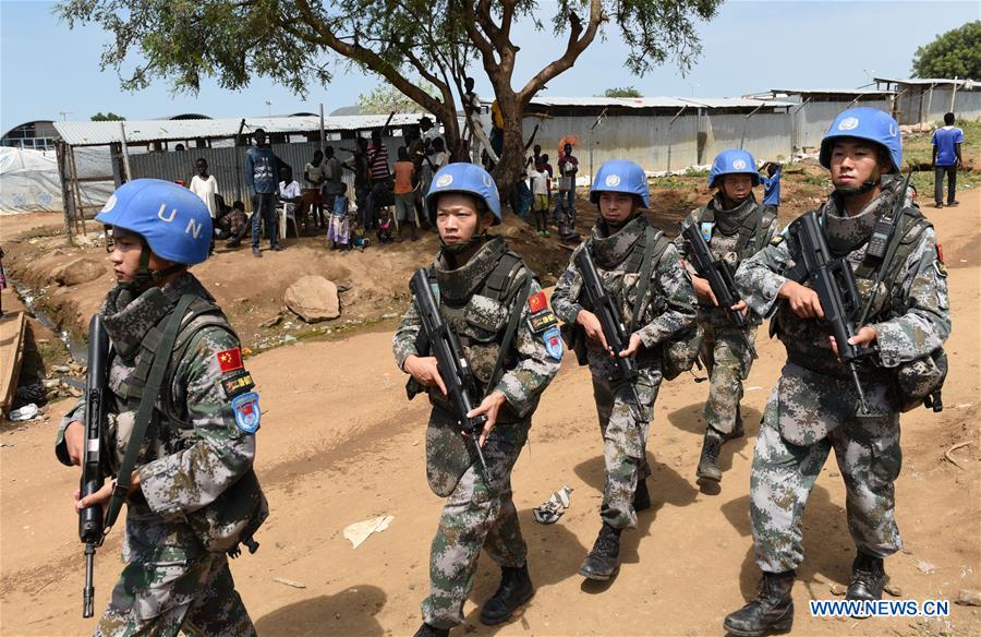 Chinese troops contribute to UN peacekeeping mission in S. Sudan