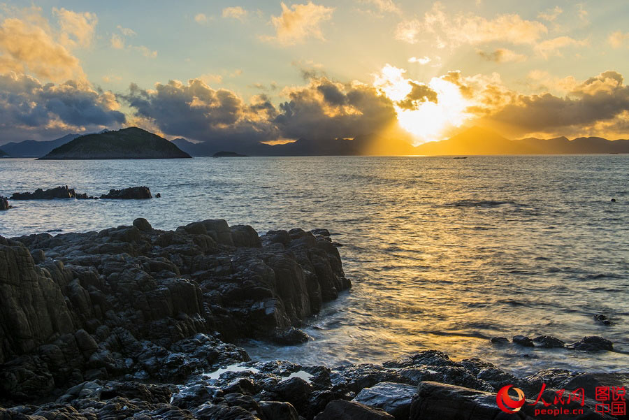 Fantastic scenery of Hua'ao Island