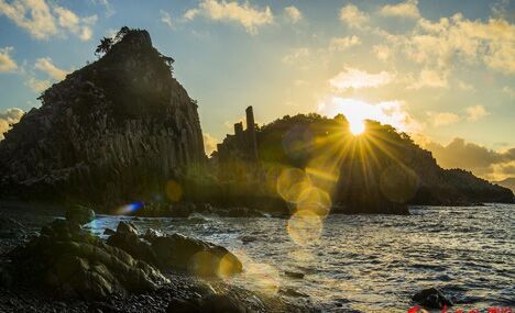 Fantastic scenery of Hua'ao Island