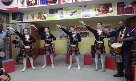 A Chinese school teaches pupils everything about Africa