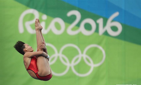 Ren wins China's sixth diving gold of Rio Games
