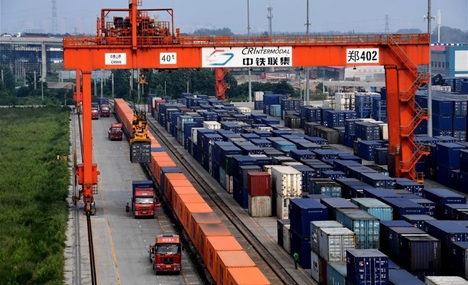 'Zheng'ou' freight train services enhance ties with countries along Silk Road