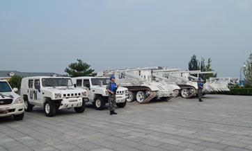 China to play greater role in global peacekeeping