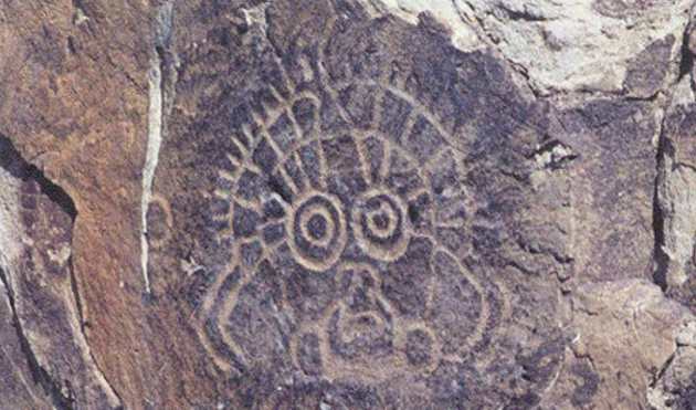 New rock paintings discovered in Helan Mountains after flood water recedes
