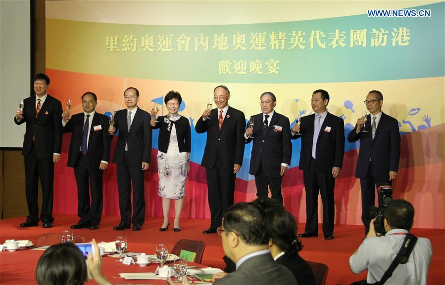 Mainland Olympians' visit to boost HK people's love for sports: official