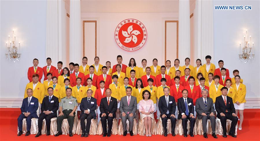 Mainland Olympians' visit to boost HK people's love for sports: official