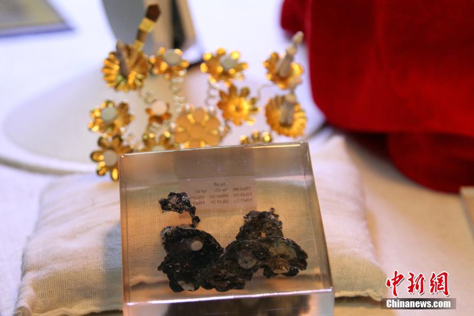 Crown of Empress Xiao of Sui Dynasty revealed in northwest China