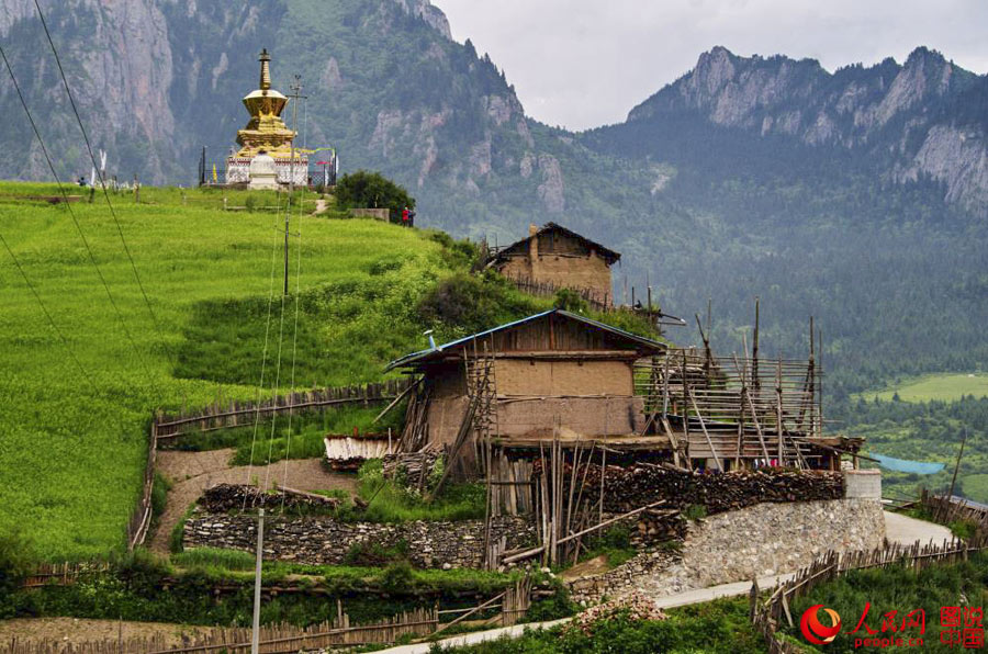 Intoxicating scenery of Zhagana Mountain