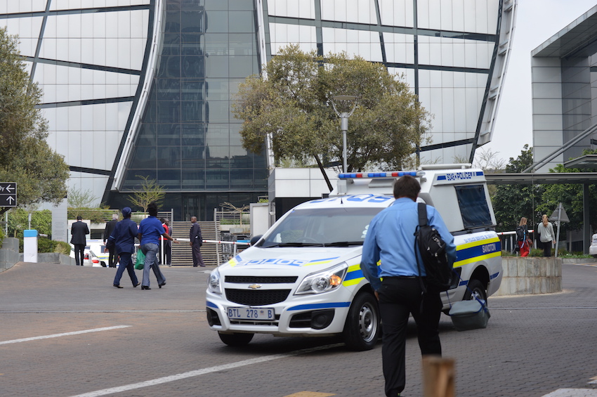 Bomb Scare occurred in Johannesburg