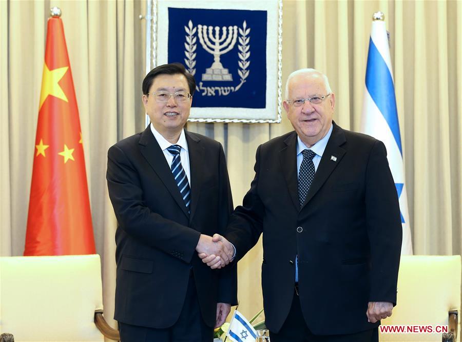 Chinese, Israeli leaders pledge to further strengthen bilateral cooperation