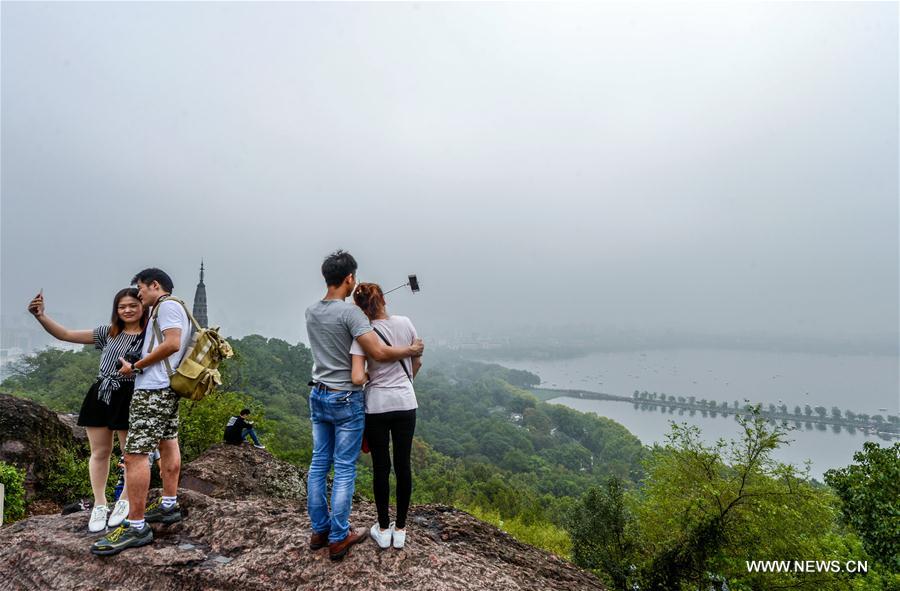 Hangzhou is expected to receive about 15 million tourists during the week-long National Day holiday that starts on Saturday. 