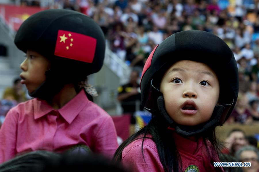 SPAIN-TARRAGONA-HUMAN TOWER COMPETITION-CHINESE TEAM