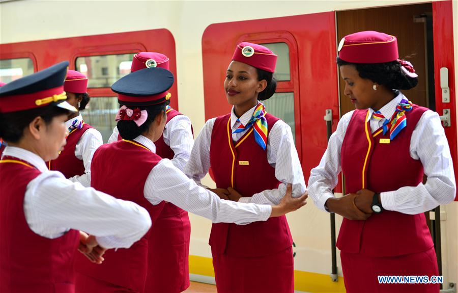 ETHIOPIA-ADDIS ABABA-CHINA-RAILWAY