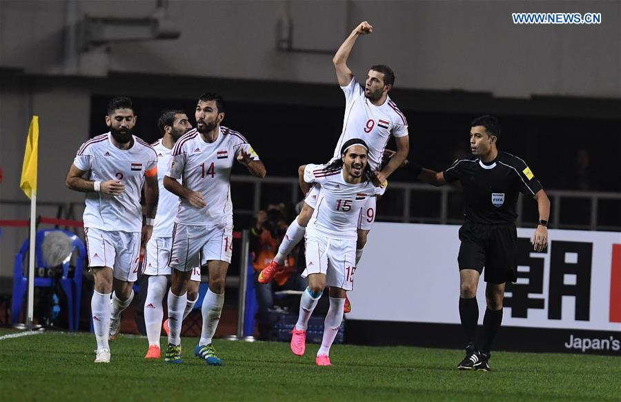 China's World Cup hope slim after a defeat to Syria