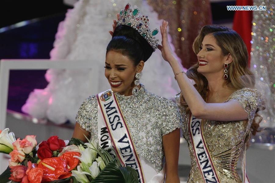 Keysi Sayago wins beauty pageant 