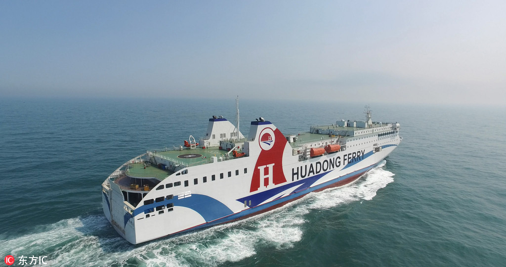 First China-made luxury ro-ro ship embarks on maiden voyage