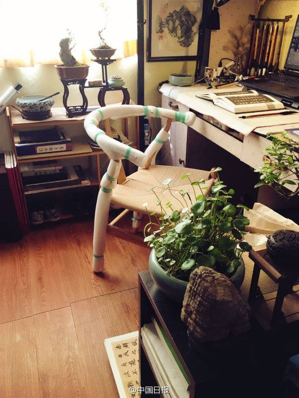 Vintage Chinese-style dorm decorations wows netizens