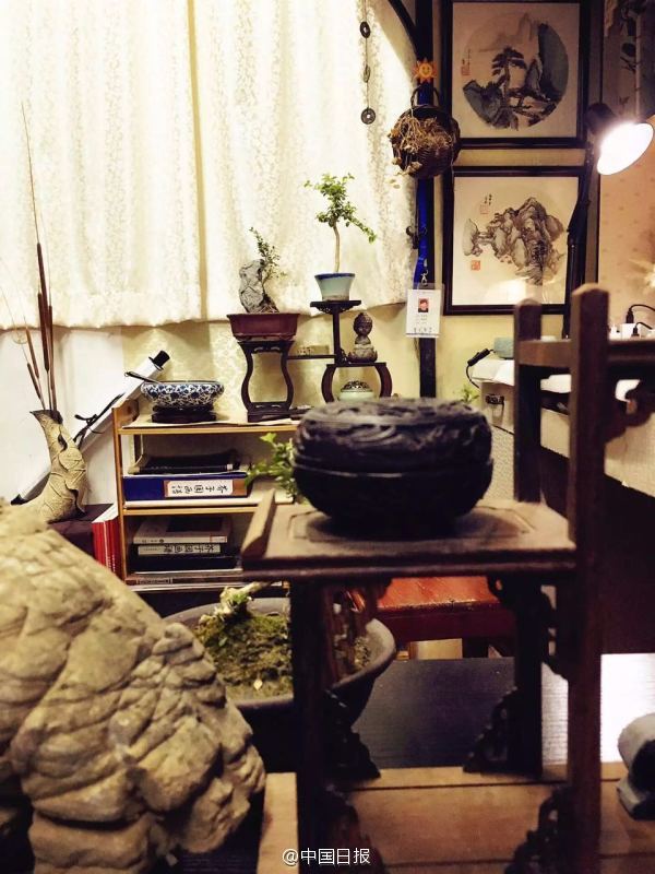 Vintage Chinese-style dorm decorations wows netizens