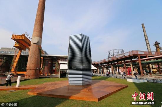 Beijing begins tests of Roosegaarde's Smog Free Tower