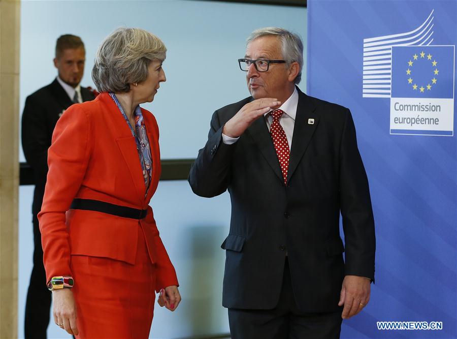 BELGIUM-BRUSSELS-EU-BRITAIN-MEETING