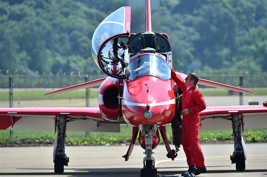 British Red Arrows debut in China