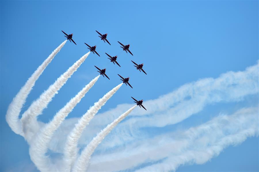 British Red Arrows debut in China