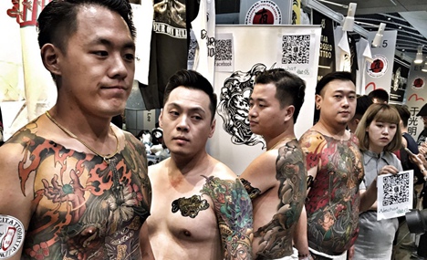 Oriental tattoo creations awarded